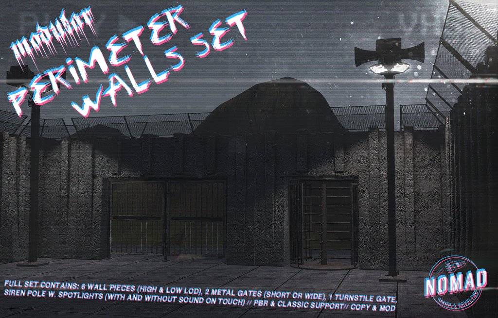 NOMAD — Perimeter Walls Set